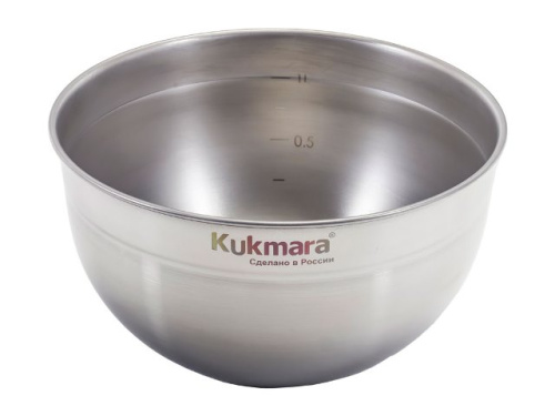 Миска из нержавеющей стали 1.5 л, Kukmara, BL1516