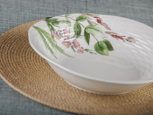 Тарелка керамическая Flowers Line, PLOVER, 22 см