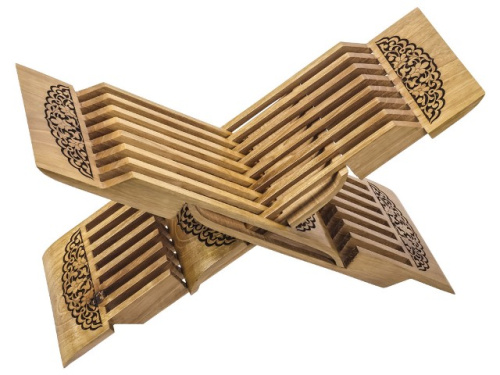 Подставка для книг ручной работы 34х16