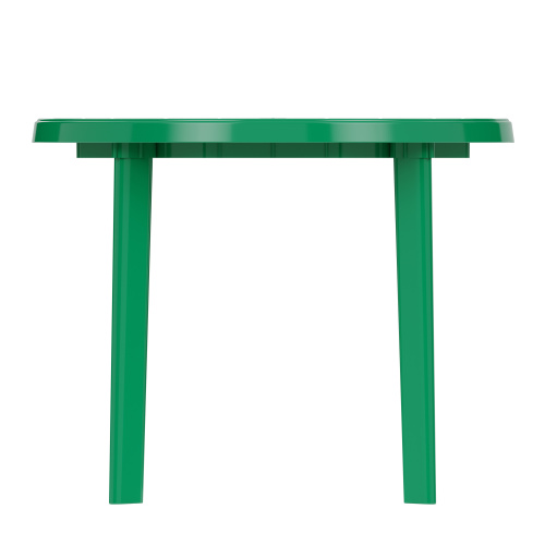 Стол садовый круглый Альтернатива М2666, (зеленый), 90х90х75