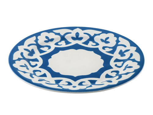 Тарелка Бирюзовая Пахта, Turon Porcelain, Ø 24 см