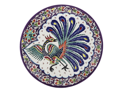Блюдо Ляган "Риштанская керамика", Жар-Птица, Ø 38 см Блюдо Ляган "Риштанская керамика", Жар-Птица, Ø 38 см
