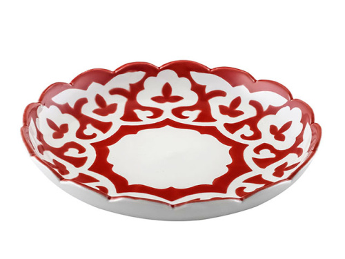 Ляган Красная Пахта, Turon Porcelain, Ø 25 см