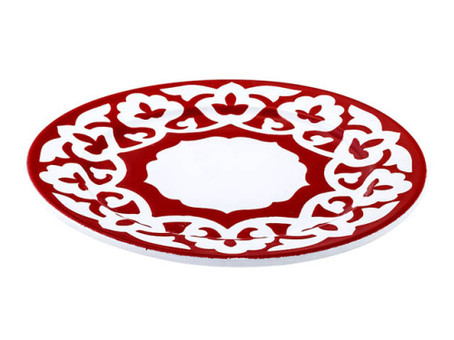 Тарелка Красная Пахта, Turon Porcelain, Ø 24 см
