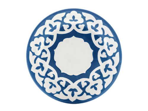 Тарелка Бирюзовая Пахта, Turon Porcelain, Ø 24 см