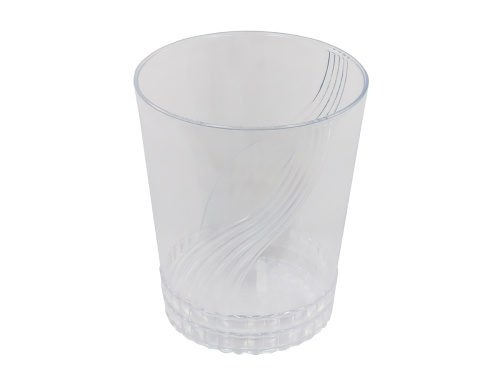 Кувшин с крышкой 2 л со стаканами 4 шт  по 300 мл, пластик, прозрачный