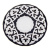 Ляган рифленый Пахта, Turon Porcelain, с золотом, Ø 28 см Ляган рифленый Пахта, Turon Porcelain, с золотом, Ø 28 см