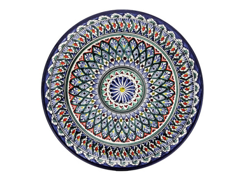 Блюдо Ляган "Риштанская керамика", диаметр 38 см RSN139