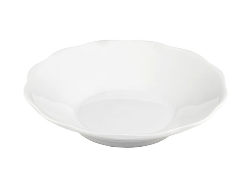 Набор тарелок 6 штук "Turon porcelain", рефленый край, Ø 13 см