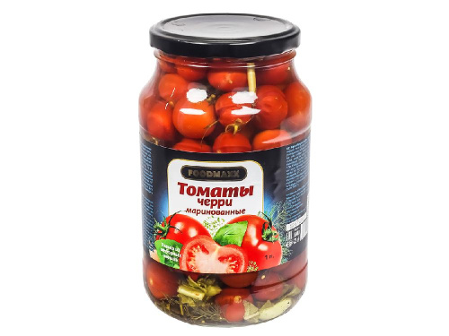 Томаты Черри маринованные, 1л