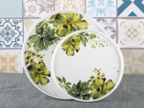 Тарелка керамическая Green Line, PLOVER, 25 см