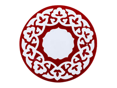 Тарелка Красная Пахта, Turon Porcelain, Ø 24 см