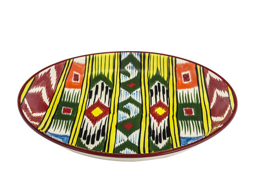 Блюдо Ляган "Риштанская керамика", Атлас, Ø 38 см