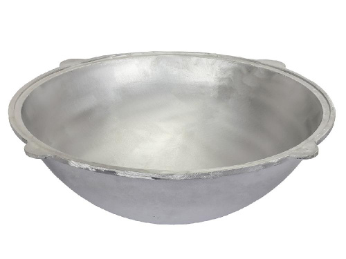 Казан алюминиевый 22,5 л (круглое дно)