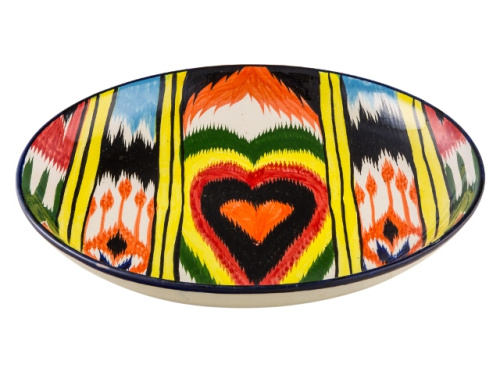 Блюдо Ляган "Риштанская керамика", Атлас, диаметр 28 см RS5