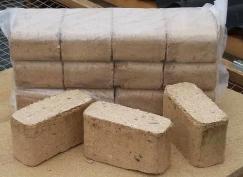 Топливные брикеты 10 кг Берёза