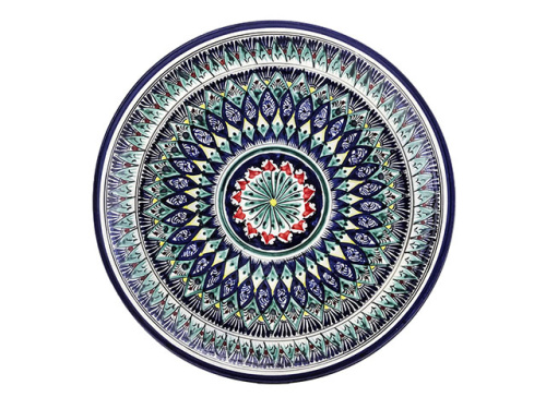 Блюдо Ляган "Риштанская керамика", диаметр 38 см RSN137