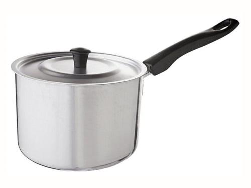 Ковш полированный с крышкой, SCOVO, ПП-023, 1.5 л