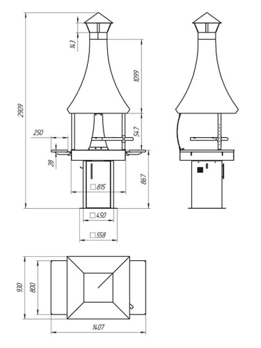 гриль барбекю