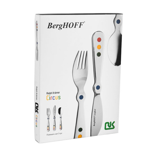Набор детских столовых приборов BergHOFF Circus, 3 предмета