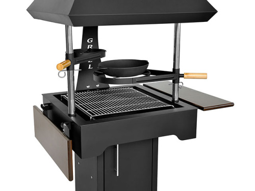 Гриль барбекю угольно-дровяной. Russia Grill модель GRILL-210
