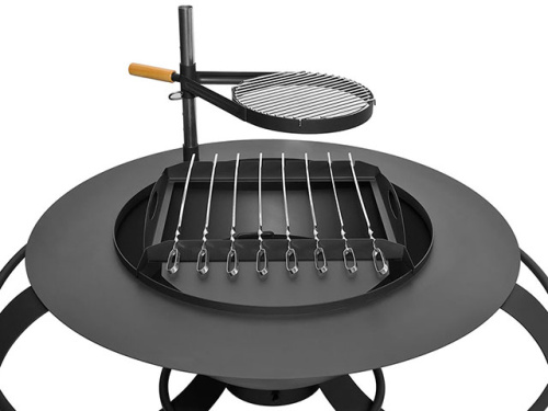 Очаг для костра с подставкой для ног, Russia Grill, модель Очаг - 2, сталь 3 мм Очаг для костра с подставкой для ног, Russia Grill, модель Очаг - 2, сталь 3 мм