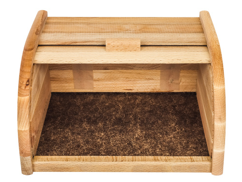 Хлебница малая 29x22,5x15см, бук, Традиция