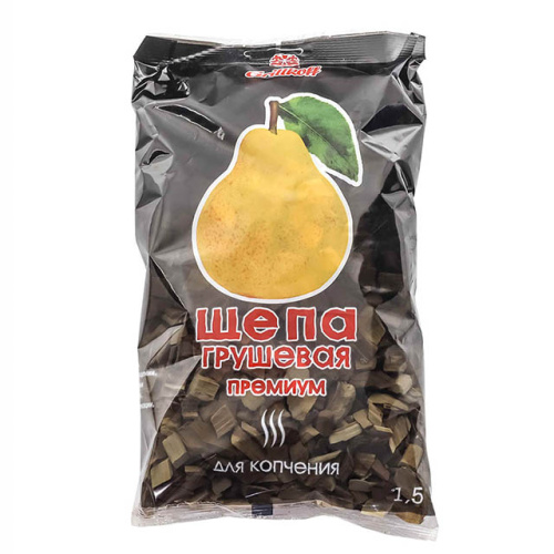 Щепа для копчения «Премиум», груша, 1.5 л, Grillkoff 