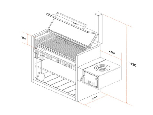 гриль барбекю