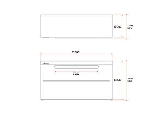 Стол Gratar EXPERT EST 1200