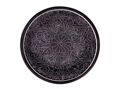 Набор чайный "Риштанская керамика", Коричневый, 9 предметов