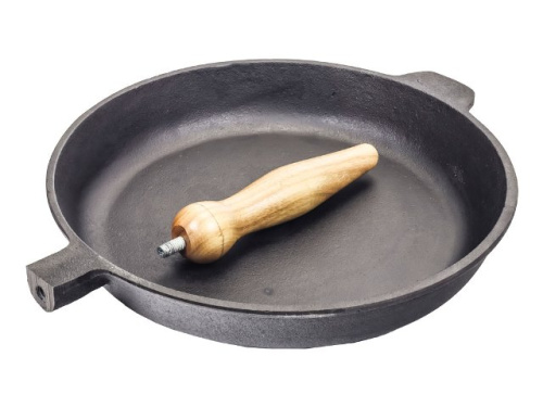 Сковорода чугунная DAVR METALL, 26 см