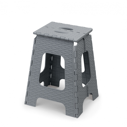 Табурет "Плетенка" большой складной (цвет микс), Альтернатива М3121