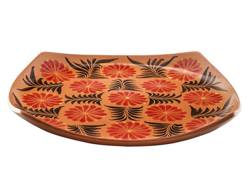 Блюдо Ляган "Риштанская керамика", Квадрат, Ø 38 см