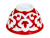 Пиала Красная Пахта, Turon Porcelain, с золотом, Ø 11 см Пиала Красная Пахта, Turon Porcelain, с золотом, Ø 11 см