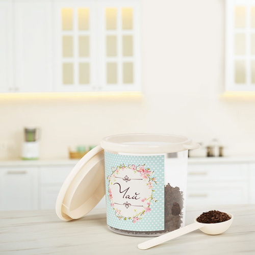 Емкость для хранения "Чай" Альтернатива М1714, 0,7 л