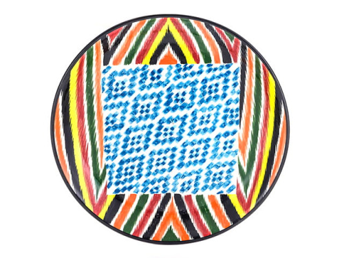 Блюдо Ляган "Риштанская керамика", Атлас, Ø 38 см