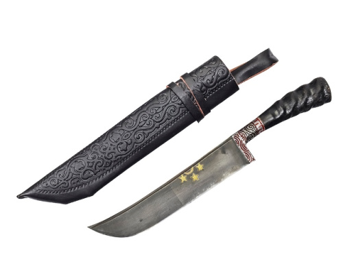 Нож Пчак, малый, рукоять: рог сайгака