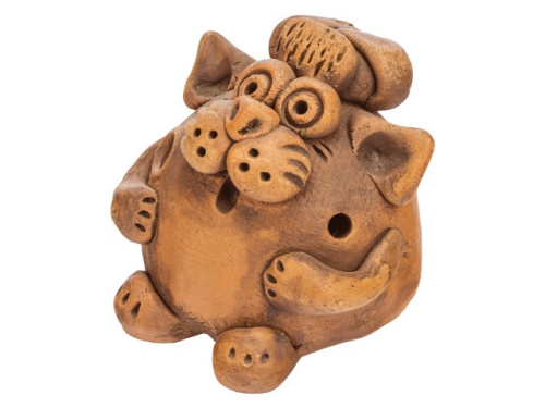Свистулька керамическая "Котик"