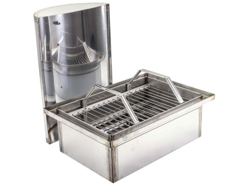 Коптильня двухъярусная Grillux Smoky Lux 55 (Stainless)