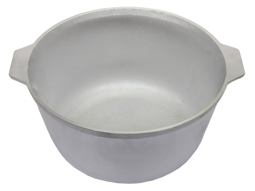 Котел 8л со стеклянной крышкой, (овальное дно) DAVR METALL