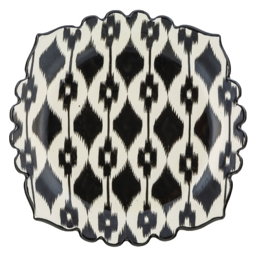 Блюдо Ляган "Риштанская керамика", Атлас, диаметр 26 см RS82_1