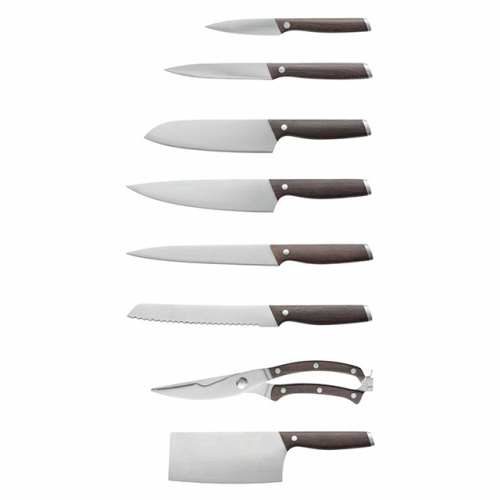 Набор ножей BergHOFF Dark Wood, 9 предметов