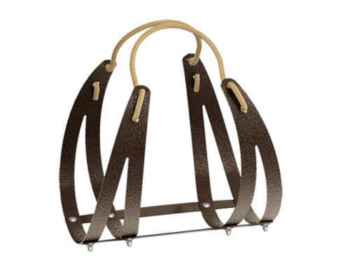 Дровница Grillux с пеньковой ручкой L