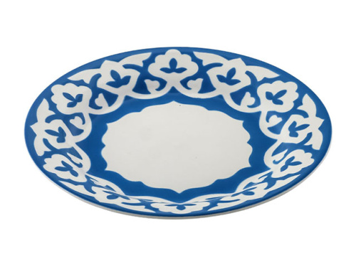 Тарелка Бирюзовая Пахта, Turon Porcelain, Ø 17.5 см