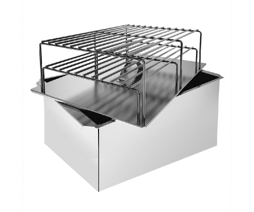 Коптильня Smoky Simple двухъярусная, GRILLUX