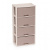 Комод "Колорит" на 4 секции, Альтернатива М7834, беж.