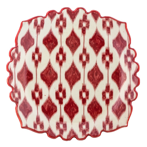 Блюдо Ляган "Риштанская керамика", Атлас, диаметр 26 см RS82