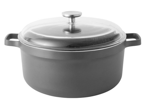 Кастрюля со стеклянной крышкой BergHOFF Gem, 7.3 л