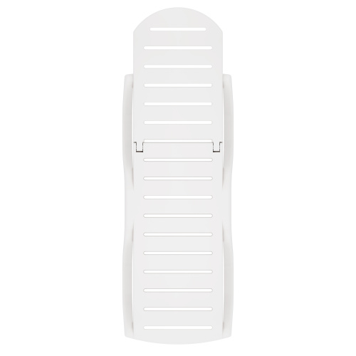 Шезлонг "Солярис" (белый), М8861 Альтернатива